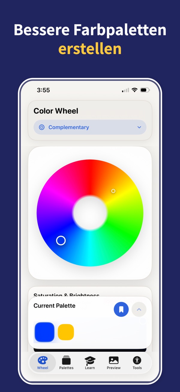 Color Wheel & Palettes screenshot