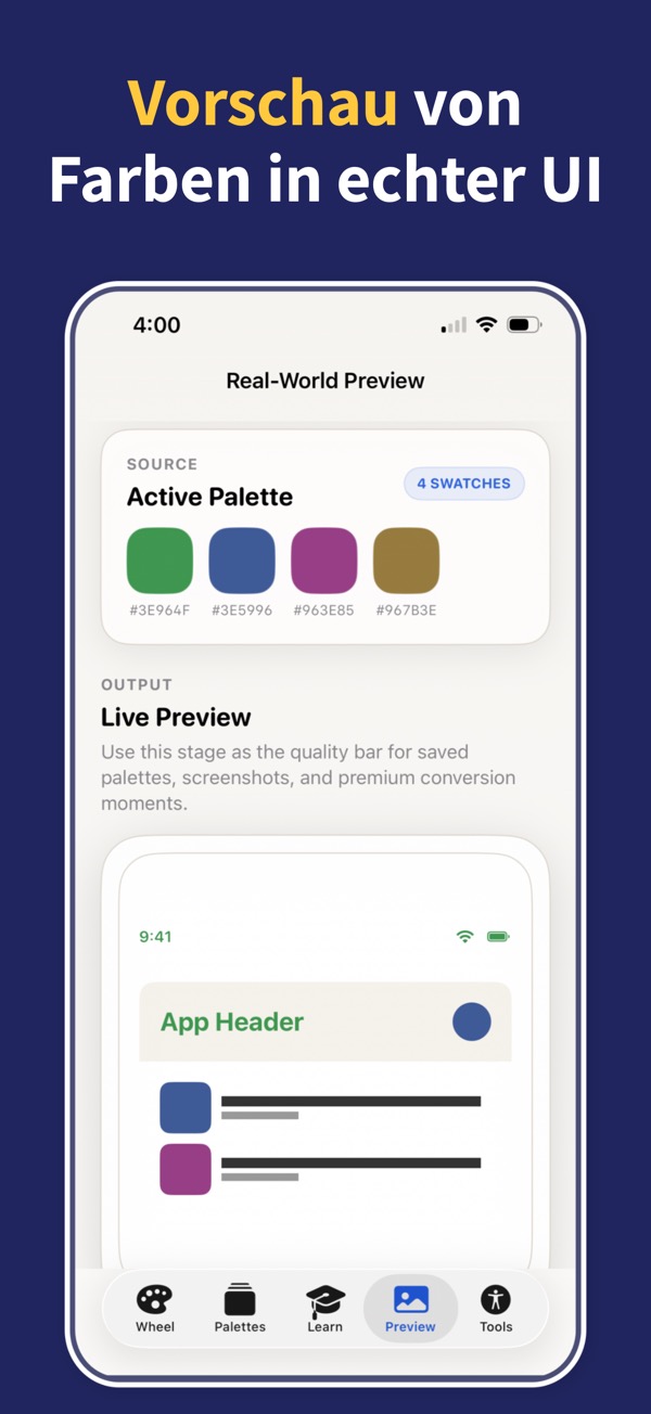 Color Wheel & Palettes screenshot 4