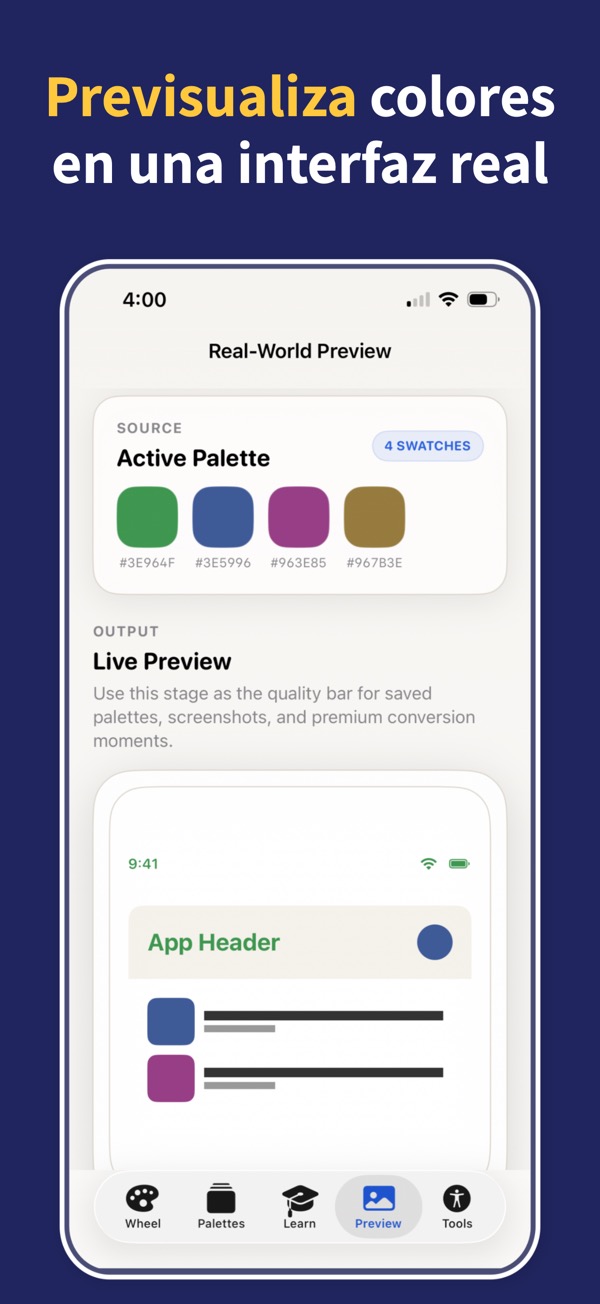 Color Wheel & Palettes screenshot 4