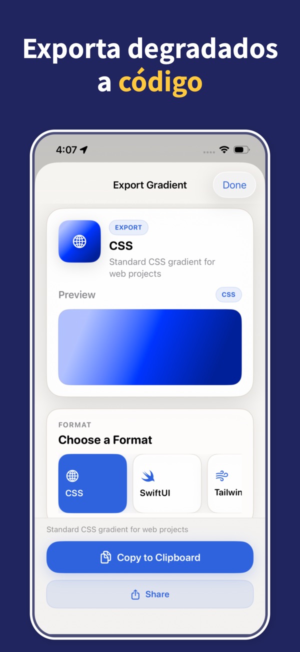 Color Wheel & Palettes export screenshot