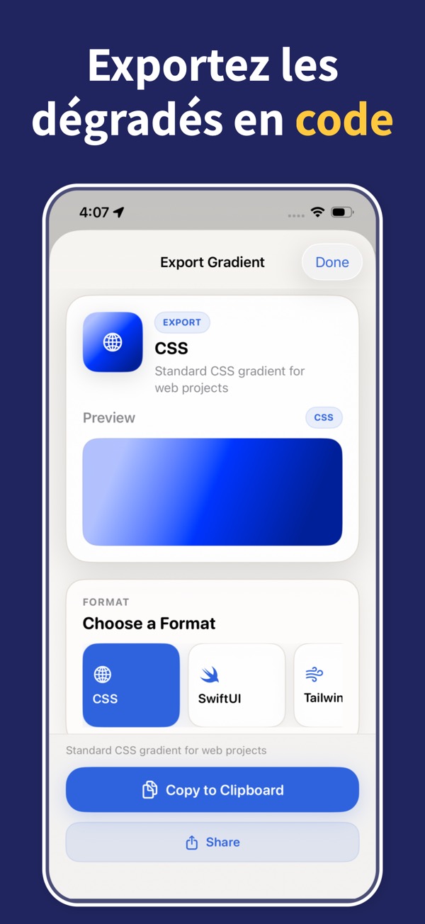 Color Wheel & Palettes export screenshot