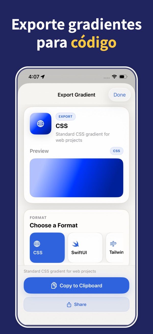 Color Wheel & Palettes export screenshot